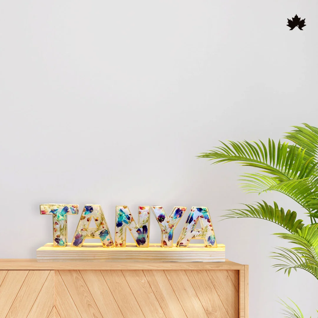 Artisan Brilliance - Personalized Name Tabletop Display