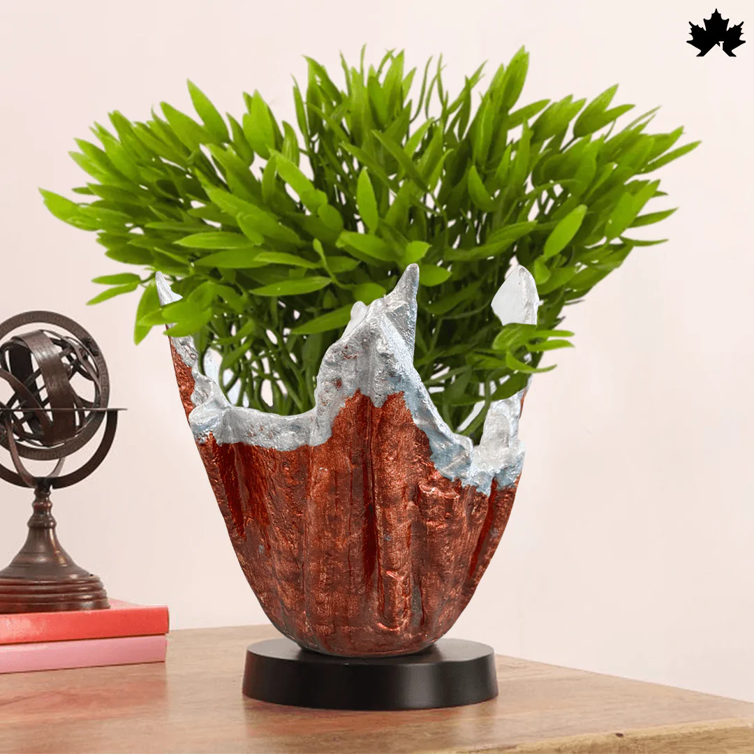 Silver Crest Copper - Unique Plant Holder | Fankaarlok