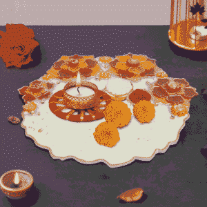 Buy Karwa Chauth Pooja Thali Online