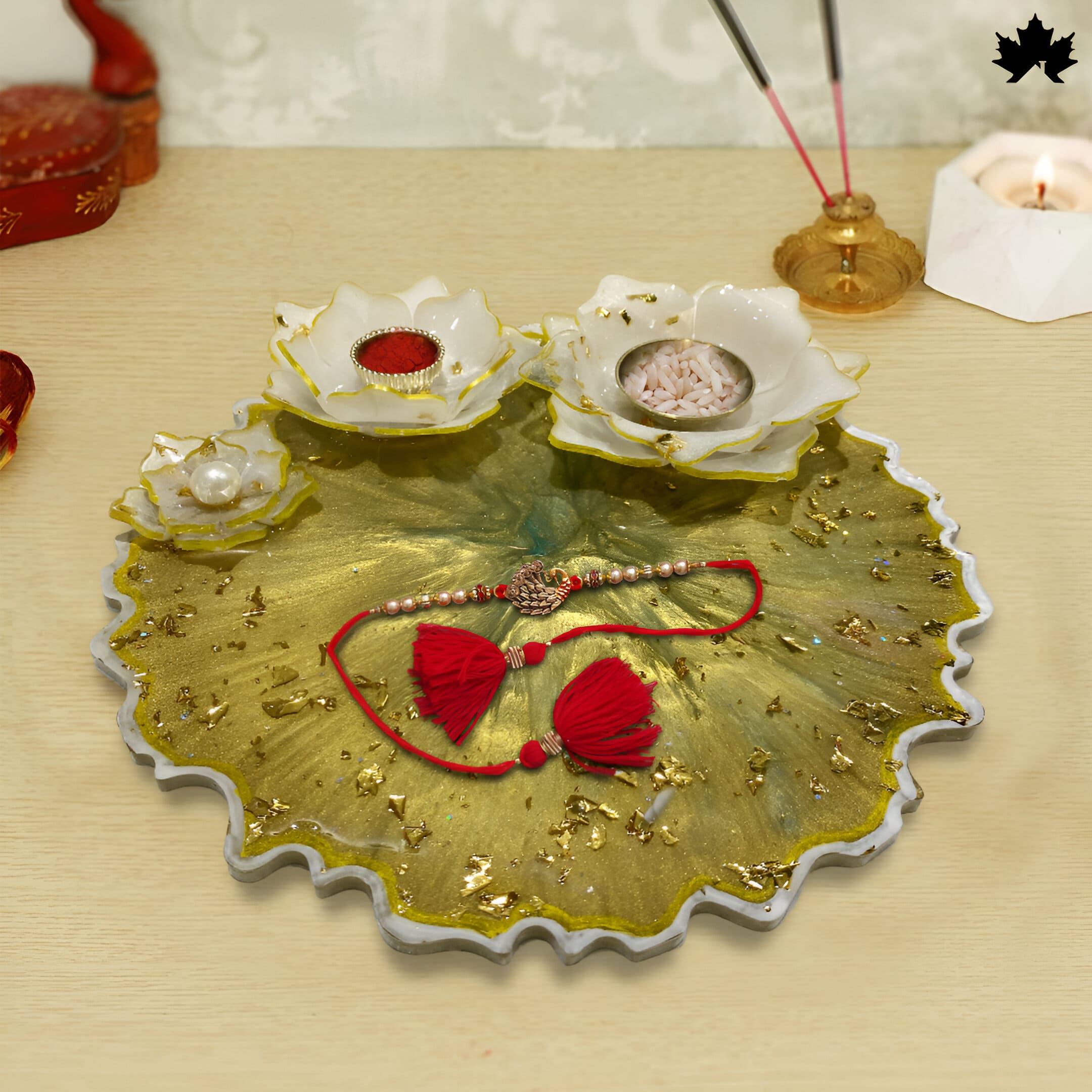 custom pooja thali for festivals